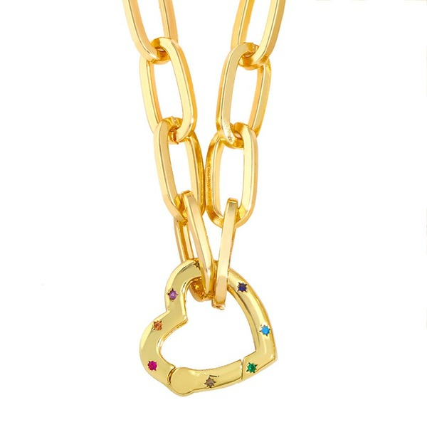 Bulk Jewelry Wholesale gold copper Necklaces JDC-NE-AS254 Wholesale factory from China YIWU China