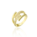 Bulk Jewelry Wholesale gold copper rings JDC-RS-ag093 Wholesale factory from China YIWU China