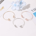 Bulk Jewelry Wholesale gold copper simple hollow triangle bracelet JDC-BT-D545 Wholesale factory from China YIWU China