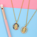 Bulk Jewelry Wholesale gold copper virgin Mary Necklaces JDC-NE-AS204 Wholesale factory from China YIWU China