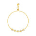 Wholesale gold flower alloy bracelet JDC-BT-BaoY004 Bracelet 宝钰 Wholesale Jewelry JoyasDeChina Joyas De China