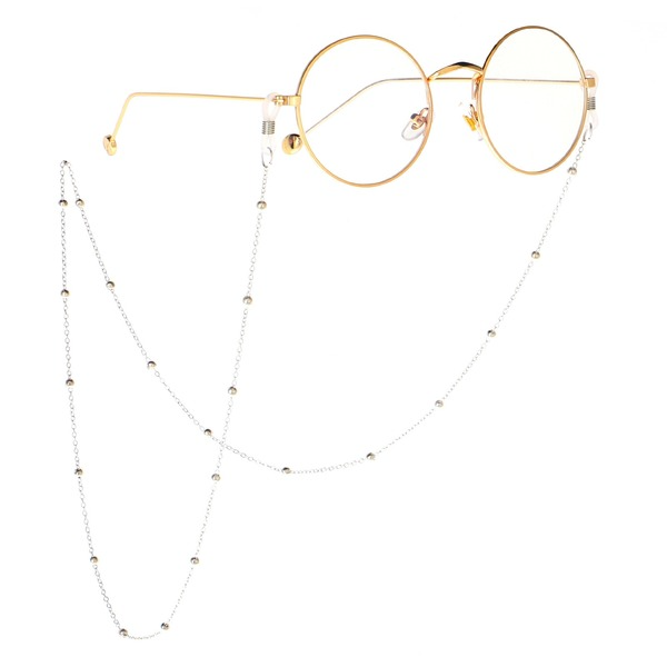 Bulk Jewelry Wholesale gold metal beaded glasses chain JDC-MC-YM007 Wholesale factory from China YIWU China