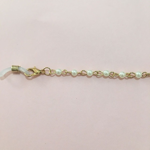 Bulk Jewelry Wholesale gold metal pearl eyeglasses chain JDC-MC-HW020 Wholesale factory from China YIWU China