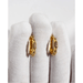 Wholesale Gold Micro Inlay Zircon Bamboo Small Earrings JDC-ES-BaoLi004 Earrings 宝莉 Wholesale Jewelry JoyasDeChina Joyas De China