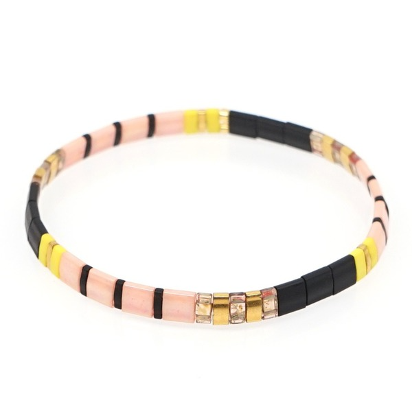 Bulk Jewelry Wholesale gold multi-layer stacked Bohemian national style Tila beads woven Beaded Bracelet JDC-gbh259 Wholesale factory from China YIWU China