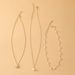 Bulk Jewelry Wholesale gold pearl clavicle chain simple Butterfly Pendant Necklace retro jewelry JDC-NE-F313 Wholesale factory from China YIWU China