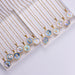 Wholesale Gold Plated Stainless Steel Blue Shell Letter Necklace JDC-NE-Aimi022 Necklaces 爱米 N Wholesale Jewelry JoyasDeChina Joyas De China