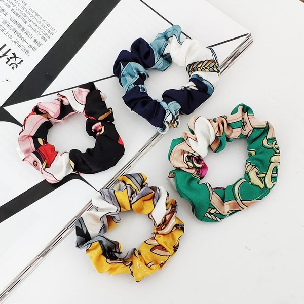 Bulk Jewelry Wholesale gold velvet fabric Hair Scrunchies JDC-HS-K021 Wholesale factory from China YIWU China