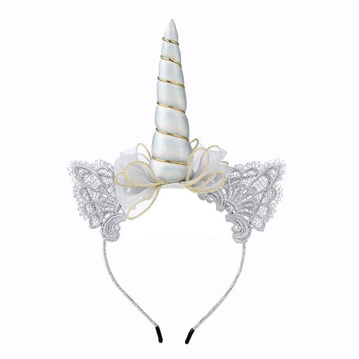 Bulk Jewelry Wholesale golden children Unicorn headband cat ear hoops JDC-HD-m005 Wholesale factory from China YIWU China