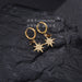 Wholesale golden rice pearl tree three-dimensional Starfish Earrings JDC-ES-RXSFL013 Earrings 尚芙乐 Wholesale Jewelry JoyasDeChina Joyas De China