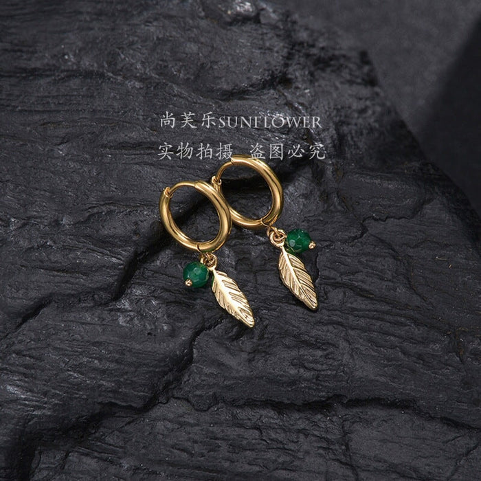 Wholesale golden rice pearl tree three-dimensional Starfish Earrings JDC-ES-RXSFL013 Earrings 尚芙乐 SE394-SY Wholesale Jewelry JoyasDeChina Joyas De China