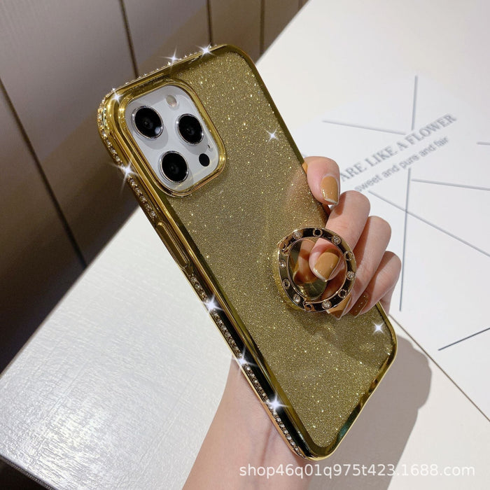 Wholesale golden tpu iphone 13 hard phone case JDC-PC-ZY028 phone case 兆匀 gold 13 Promax Wholesale Jewelry JoyasDeChina Joyas De China