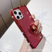 Wholesale golden tpu iphone 13 hard phone case JDC-PC-ZY028 phone case 兆匀 Red 13 Promax Wholesale Jewelry JoyasDeChina Joyas De China