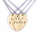 Wholesale good friends three petal two petals panel gold alloy necklace JDC-NE-LangT012 Necklaces 阆天 Wholesale Jewelry JoyasDeChina Joyas De China