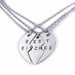 Wholesale good friends three petal two petals panel gold alloy necklace JDC-NE-LangT012 Necklaces 阆天 Wholesale Jewelry JoyasDeChina Joyas De China
