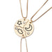 Wholesale good sister star moon cloud splicing alloy necklace JDC-NE-LangT023 Necklaces 阆天 Wholesale Jewelry JoyasDeChina Joyas De China