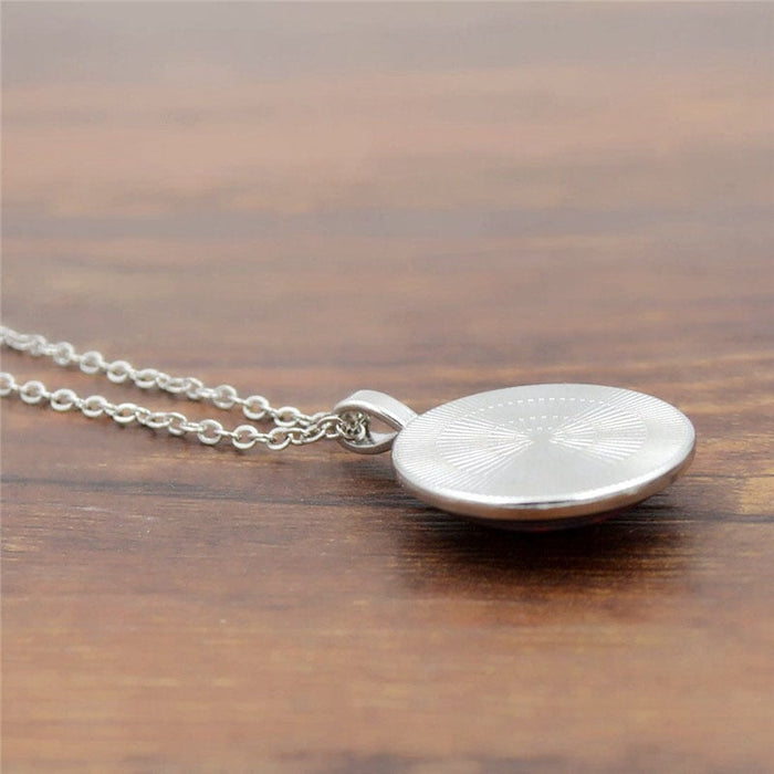 Wholesale Gothic Witch Alloy Glass Piece Time Stone Necklace JDC-NE-Hengx001 Necklaces 横湘 Wholesale Jewelry JoyasDeChina Joyas De China