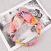 Bulk Jewelry Wholesale gradient fabric floral plaid Hair Scrunchies JDC-HS-K086 Wholesale factory from China YIWU China