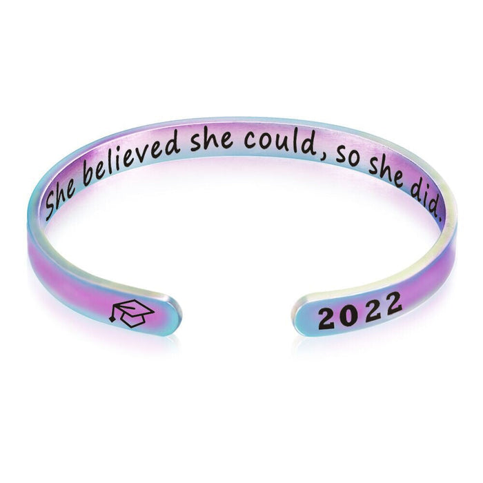 Wholesale Graduation Season Gift Stainless Steel Bracelet JDC-BT-Mail004 Bracelet 麦伦 Wholesale Jewelry JoyasDeChina Joyas De China
