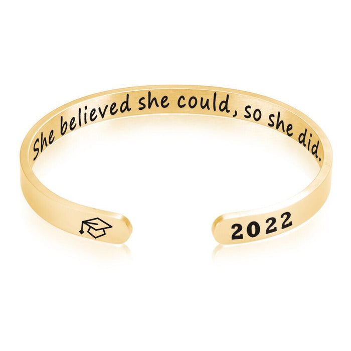 Wholesale Graduation Season Gift Stainless Steel Bracelet JDC-BT-Mail004 Bracelet 麦伦 Wholesale Jewelry JoyasDeChina Joyas De China