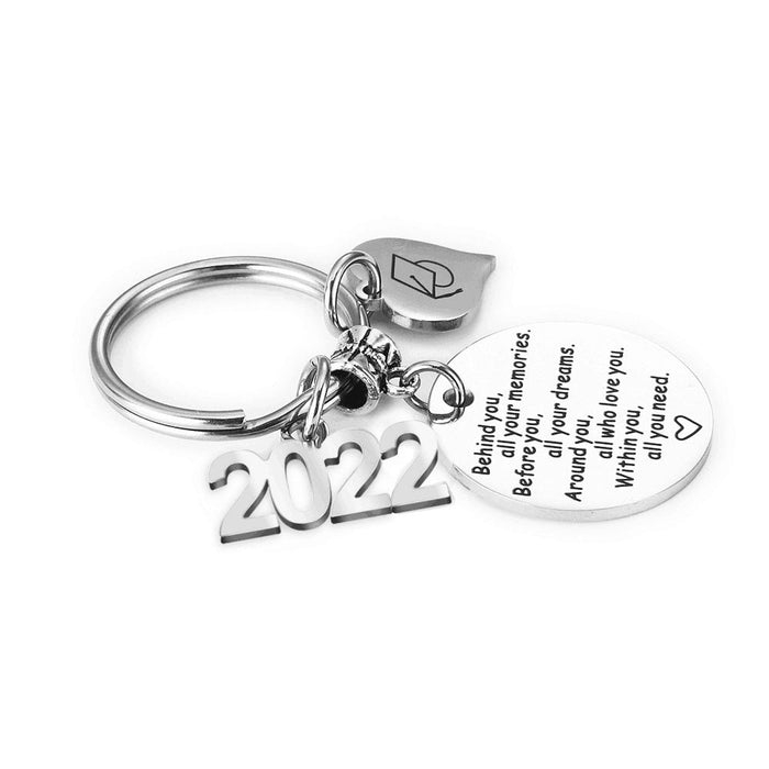 Wholesale Graduation Season Gift Stainless Steel Keychain JDC-KC-Mail001 Keychains 麦伦 Wholesale Jewelry JoyasDeChina Joyas De China