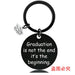 Wholesale Graduation Season Gift Stainless Steel Round Metal Keychain JDC-KC-GangGu017 Keychains 钢古 2022BSY005 Wholesale Jewelry JoyasDeChina Joyas De China