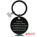 Wholesale Graduation Season Gift Stainless Steel Round Metal Keychain JDC-KC-GangGu017 Keychains 钢古 Wholesale Jewelry JoyasDeChina Joyas De China