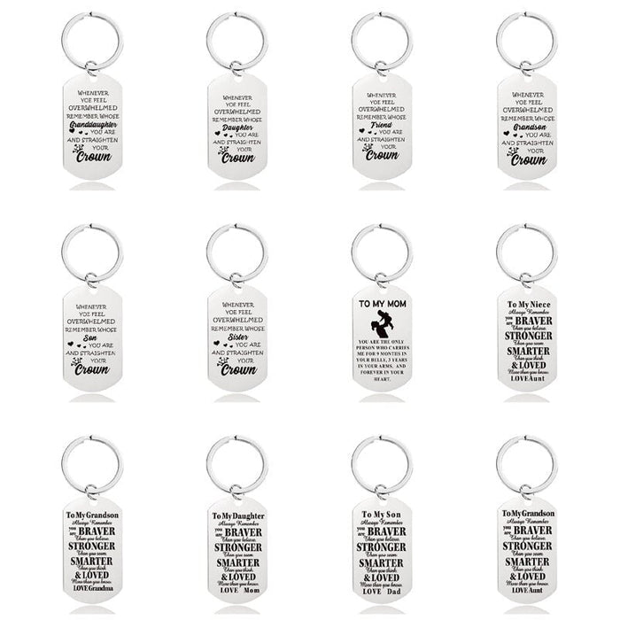 Wholesale Graduation Season Mother's Day Father's Day Metal Keychain JDC-KC-GangGu008 Keychains 钢古 Wholesale Jewelry JoyasDeChina Joyas De China