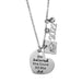 Wholesale Graduation Season Stainless Steel Necklace JDC-NE-Mail002 Necklaces 麦伦 steel color Wholesale Jewelry JoyasDeChina Joyas De China
