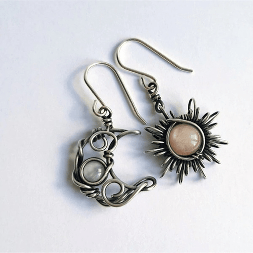 Wholesale gray alloy earrings JDC-ES-Saip010 Earrings 赛蒲 Wholesale Jewelry JoyasDeChina Joyas De China