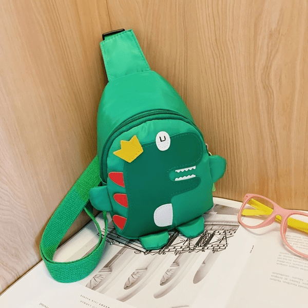 Wholesale green nylon children bag JDC-SD-CMT006 Shoulder Bags 春满田 Wholesale Jewelry JoyasDeChina Joyas De China