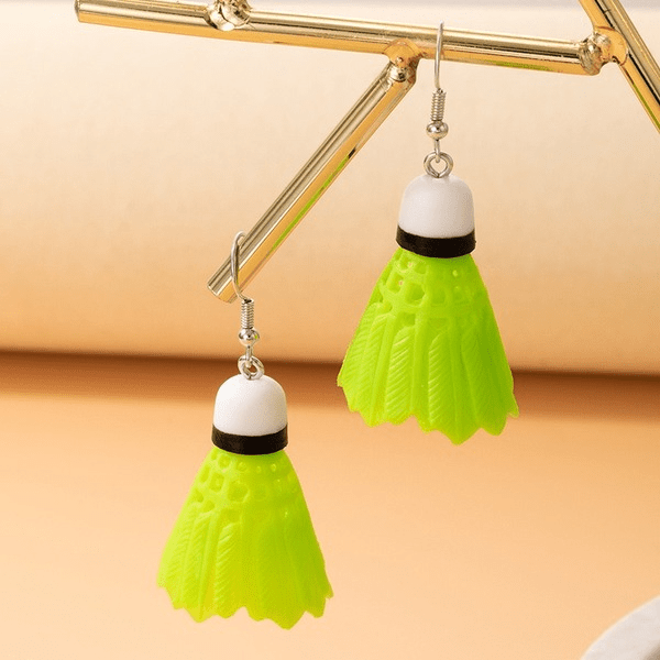 Wholesale Green Resin Earrings JDC-ES-C185 Earrings 陌茗 Wholesale Jewelry JoyasDeChina Joyas De China