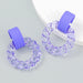 Wholesale green resin earrings JDC-ES-JL926 Earrings 氿乐 Wholesale Jewelry JoyasDeChina Joyas De China