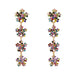 Wholesale Green Rhinestone Earrings JDC-ES-JJ340 Earrings 聚嘉 multicolor Wholesale Jewelry JoyasDeChina Joyas De China