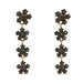 Wholesale Green Rhinestone Earrings JDC-ES-JJ340 Earrings 聚嘉 multicolor Wholesale Jewelry JoyasDeChina Joyas De China