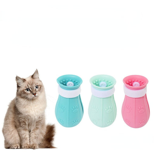 Wholesale green silicone cat foot washing cover JDC-FT-Bais004 fidgets toy 百思 Wholesale Jewelry JoyasDeChina Joyas De China
