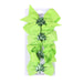 Wholesale Green Thread With Kids Bow Hairpin St. Patrick's Day Shamrock hair clips JDC-HC-GSQN043 Hair Clips 丘诺 Grass green Wholesale Jewelry JoyasDeChina Joyas De China