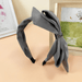 Wholesale grey cloth hairband JDC-HD-O368 Headband 潮炫 Wholesale Jewelry JoyasDeChina Joyas De China