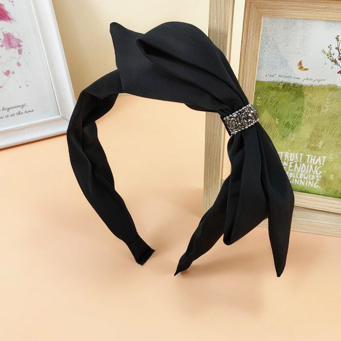 Wholesale grey cloth hairband JDC-HD-O368 Headband 潮炫 Wholesale Jewelry JoyasDeChina Joyas De China