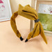 Wholesale grey cloth hairband JDC-HD-O368 Headband 潮炫 Wholesale Jewelry JoyasDeChina Joyas De China