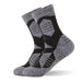 Wholesale grey cotton climbing socks JDC-SK-LZL052 Sock 两只狼 Army green L(39-42) Wholesale Jewelry JoyasDeChina Joyas De China