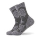 Wholesale grey cotton climbing socks JDC-SK-LZL052 Sock 两只狼 light gray L(39-42) Wholesale Jewelry JoyasDeChina Joyas De China