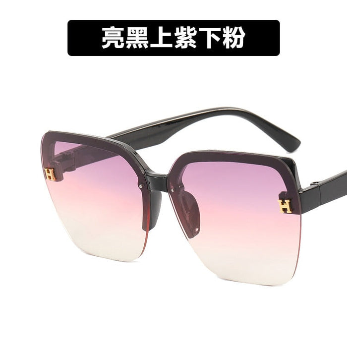 Wholesale H letter square frameless sunglasses JDC-SG-KD137 Sun Glasses 珂盾 Wholesale Jewelry JoyasDeChina Joyas De China