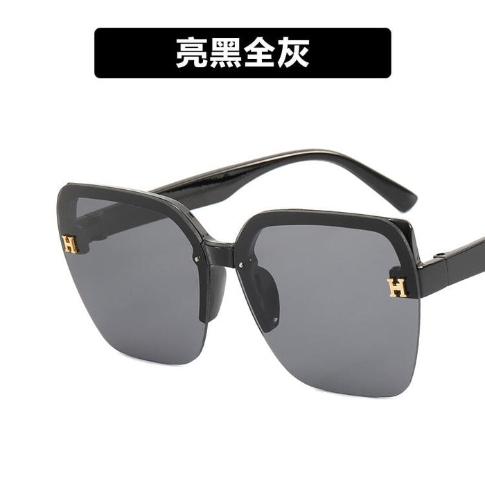 Wholesale H letter square frameless sunglasses JDC-SG-KD137 Sun Glasses 珂盾 Wholesale Jewelry JoyasDeChina Joyas De China