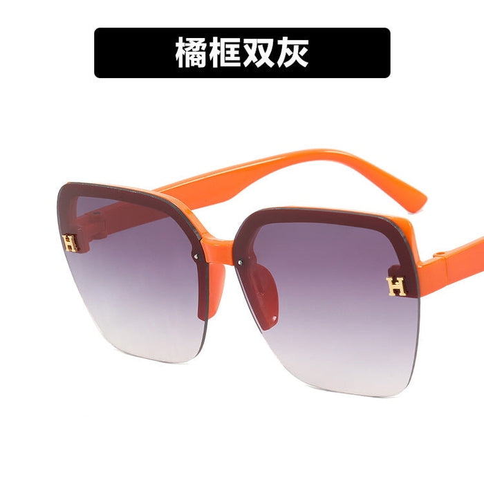 Wholesale H letter square frameless sunglasses JDC-SG-KD137 Sun Glasses 珂盾 Wholesale Jewelry JoyasDeChina Joyas De China