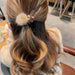 Wholesale hair ball leather rubber band plush hair rope（F）JDC-HS-GSXP006 Hair Scrunchies 宏鑫 Wholesale Jewelry JoyasDeChina Joyas De China