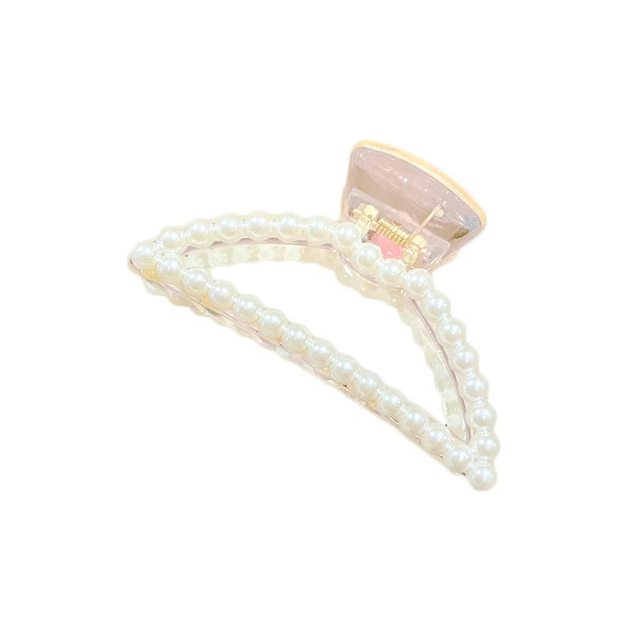 Bulk Jewelry Wholesale Hair clip pearl plate geometric shark clip JDC-HS-i222 Wholesale factory from China YIWU China