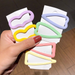 Bulk Jewelry Wholesale Hair Clips candy-colored paint triangle peach heart hair clip JDC-HS-i122 Wholesale factory from China YIWU China