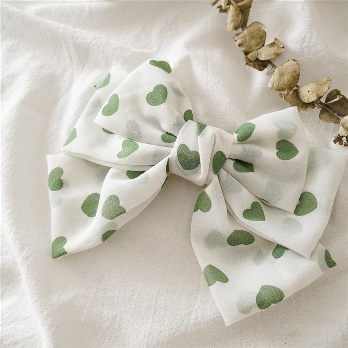 Bulk Jewelry Wholesale Hair Clips Chiffon bows JDC-HD-bd044 Wholesale factory from China YIWU China