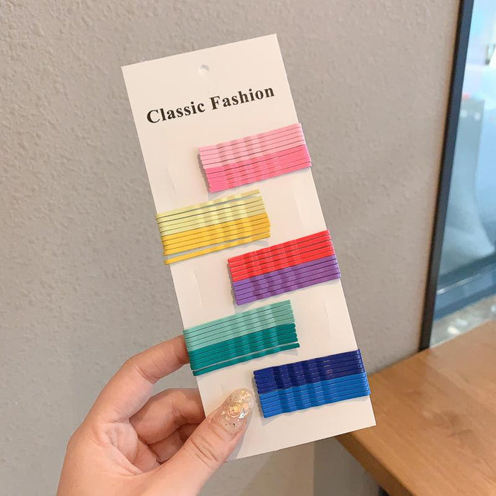 Bulk Jewelry Wholesale Hair Clips color Hyun-a Kim wind side clip JDC-HD-bd046 Wholesale factory from China YIWU China